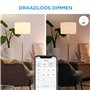 WiZ ampoule LED Connectée Wi-Fi Globe E27, Nuances de Blanc, équivalent 75W, 1055 lumen, fonctionne avec Alexa, Google Assistant