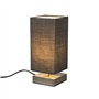 Qazqa milo - Lampe de table - 1 lumière - L 120 mm - Gris - Design