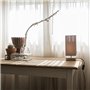 Qazqa milo - Lampe de table - 1 lumière - L 120 mm - Gris - Design, Industriel, Moderne - éclairage intérieur - Salon I Chambre