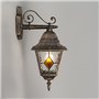Qazqa antigua - Applique murale - 1 lumière - H 400 mm - Bronze - Rustique - éclairage extérieur - Garage/cellier