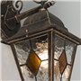 Qazqa antigua - Applique murale - 1 lumière - H 400 mm - Bronze - Rustique - éclairage extérieur - Garage/cellier