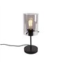 Qazqa dome - Lampe de table - 1 lumière - Ø 15 cm - Noir - Design - éclairage intérieur - Salon I Chambre