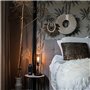 Qazqa dome - Lampe de table - 1 lumière - Ø 15 cm - Noir - Design - éclairage intérieur - Salon I Chambre