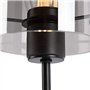 Qazqa dome - Lampe de table - 1 lumière - Ø 15 cm - Noir - Design - éclairage intérieur - Salon I Chambre