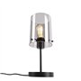 Qazqa dome - Lampe de table - 1 lumière - Ø 15 cm - Noir - Design - éclairage intérieur - Salon I Chambre