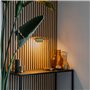 QAZQA notia - LED Dimmable Lampe de table bras articulé variateur inclus - 1 lumière - L 527 mm - Doré/Laiton - Moderne - éclair