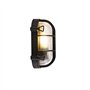 QAZQA nautica - Applique murale - 1 lumière - L 250 mm - Noir - Rustique - éclairage extérieur