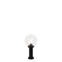 Qazqa sfera - Lampe sur pied extérieur - 1 lumière - Ø 25 cm - Noir - Moderne - éclairage extérieur