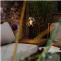 Qazqa sfera - Lampe sur pied extérieur - 1 lumière - Ø 25 cm - Noir - Moderne - éclairage extérieur