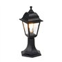 QAZQA capital - Lampe sur pied extérieur - 1 lumière - L 150 mm - Noir - Classique/Antique - éclairage extérieur