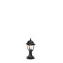 QAZQA capital - Lampe sur pied extérieur - 1 lumière - L 150 mm - Noir - Classique/Antique - éclairage extérieur