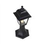 QAZQA capital - Lampe sur pied extérieur - 1 lumière - L 150 mm - Noir - Classique/Antique - éclairage extérieur