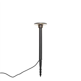 Qazqa skyf - LED Lampe sur pied extérieur - 1 lumière - Ø 16.5 cm - Noir - Moderne - éclairage extérieur