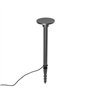 Qazqa skyf - LED Lampe sur pied extérieur - 1 lumière - Ø 16.5 cm - Noir - Moderne - éclairage extérieur