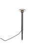 Qazqa skyf - LED Lampe sur pied extérieur - 1 lumière - Ø 16.5 cm - Noir - Moderne - éclairage extérieur