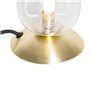 Qazqa elien - Lampe de table - 1 lumière - Ø 12 cm - Doré/Laiton - Classique/Antique - éclairage intérieur - Salon I Chambre I C