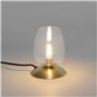 Qazqa elien - Lampe de table - 1 lumière - Ø 12 cm - Doré/Laiton - Classique/Antique - éclairage intérieur - Salon I Chambre I C