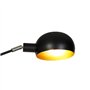 Qazqa sixties fl - LED Lampe sur pied bras articulé - 5 lumière - H 198 cm - Noir - Design - éclairage intérieur - Salon