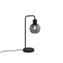 Qazqa vidro - Lampe de table - 1 lumière - L 14 cm - Gris - Art Deco - éclairage intérieur - Salon I Chambre I Cuisine I Salle à
