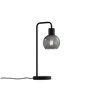 Qazqa vidro - Lampe de table - 1 lumière - L 14 cm - Gris - Art Deco - éclairage intérieur - Salon I Chambre I Cuisine I Salle à