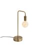 Qazqa facil - Lampe de table - 1 lumière - L 15 cm - Bronze - Moderne - éclairage intérieur - Salon I Chambre I Cuisine I Salle 
