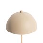 Qazqa magnax - Lampe de table - 1 lumière - Ø 16 cm - Beige - Rétro - éclairage intérieur - Salon I Chambre I Cuisine I Salle à 