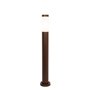 QAZQA rox - Lampe sur pied extérieur - 1 lumière - Ø 11.9 cm - Brun rouille - Rustique - éclairage extérieur