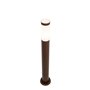 QAZQA rox - Lampe sur pied extérieur - 1 lumière - Ø 11.9 cm - Brun rouille - Rustique - éclairage extérieur