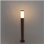 QAZQA rox - Lampe sur pied extérieur - 1 lumière - Ø 11.9 cm - Brun rouille - Rustique - éclairage extérieur
