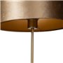 Qazqa kaso shade - Lampe de table avec Abat-Jour - 1 lumière - Ø 35 cm - Doré/Laiton - Classique/Antique, Moderne - éclairage in