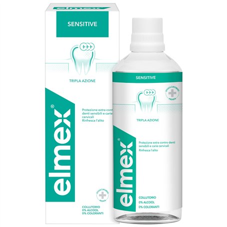 Rince-bouche Elmex Sensitive 1 flacon de 400 ml