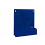 Kortpack Assortiment de serre-câbles muraux | Boîte de rangement pratique avec différentes tailles | Idéal pour la gestion des c