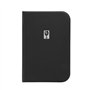 SECURIT - Porte-Menu Essential Line - 6 Inserts Fixes Double Face = 12 Pages A4 - Couverture PVC rigide avec Plaque Sérigraphiée