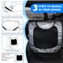 Nobleza Cage Portative pour Chien Chat de Voiture, Parc Pliable pour Chien, Clôture pour Animaux de compagnie en Tissu Oxford Im