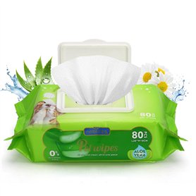 Nobleza Lingettes Nettoyantes pour Chien et Chat