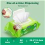Nobleza Lingettes Nettoyantes pour Chien et Chat, Hypoallergénique, avec des Extraits d'aloe Vera et de Camomille, pour Pattes, 