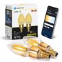 Aigostar Ampoule Connectée Alexa E14 4.5W Edison Ampoules Vintage WiFi C35 Ampoule Intelligent Retro