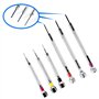MMOBIEL Set Professionnel Complet (144 Outils) pour Horlogers, réparation de Montres (Changement de Piles, Ajustement de Bracele