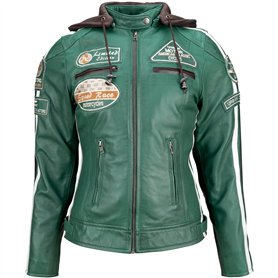 Urban Leather Veste de moto en cuir pour femme '58 LADIES'