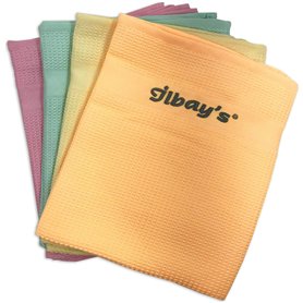 Ilbays Lot de 4 chiffons en microfibre