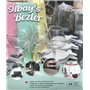 Ilbays Lot de 4 chiffons en microfibre