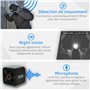 KUUS.® C1 Mini Camera Espion | Camera Surveillance Intérieure Discrète & Enregistreur Écoute à Distance avec Mémoire gigaoctets 