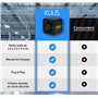 KUUS.® C1 Mini Camera Espion | Camera Surveillance Intérieure Discrète & Enregistreur Écoute à Distance avec Mémoire gigaoctets 