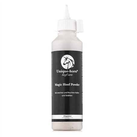 Unique-horn magic hoof powder 120g | La solution pour les sabots humides et mous | Effet asséchant