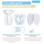 ORTHOPEO© lot de 14 Premium Talonnettes I protege talon I semelle antidérapante I protege talon pour tous les types de chaussure