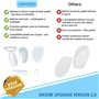 ORTHOPEO© lot de 14 Premium Talonnettes I protege talon I semelle antidérapante I protege talon pour tous les types de chaussure