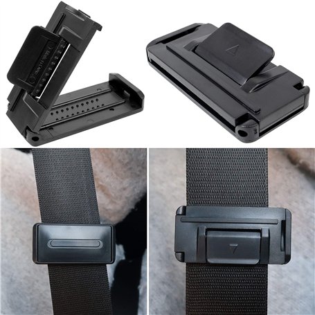Lot de 2 Clips de Réglage de la Ceinture de sécurité