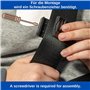 Lot de 2 Clips de Réglage de la Ceinture de sécurité, Ajusteur de Ceinture de sécurité, Régulateur d'arrêt, Empêche la Ceinture 