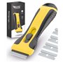 Klangfeiler® Grattoir vitroceramique - 5 lame - plaque induction - nettoyage raclette pour plaque induction vitre four