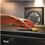 Klangfeiler® Grattoir vitroceramique - 5 lame - plaque induction - nettoyage raclette pour plaque induction vitre four